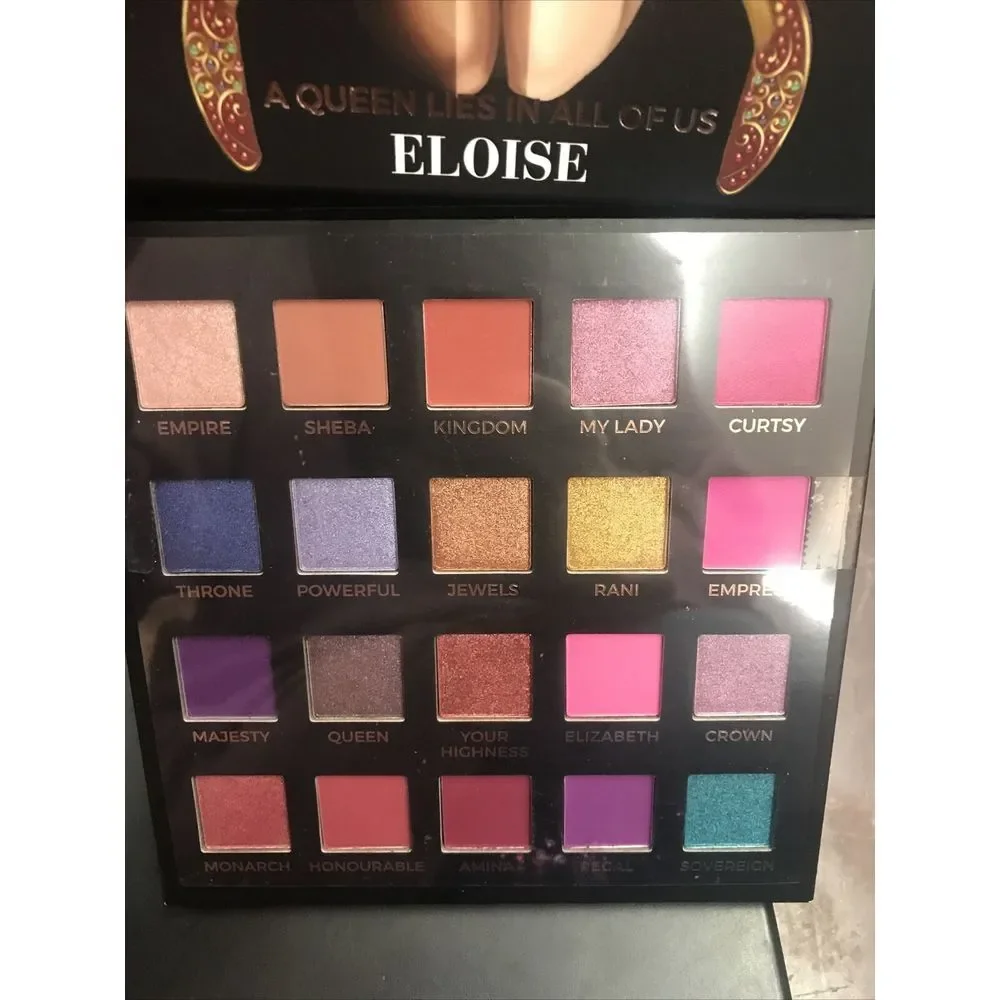 Eloise Beauty The Queen, A Queen Lies In All Of Us, 20 Pigment Palette‎ NIB